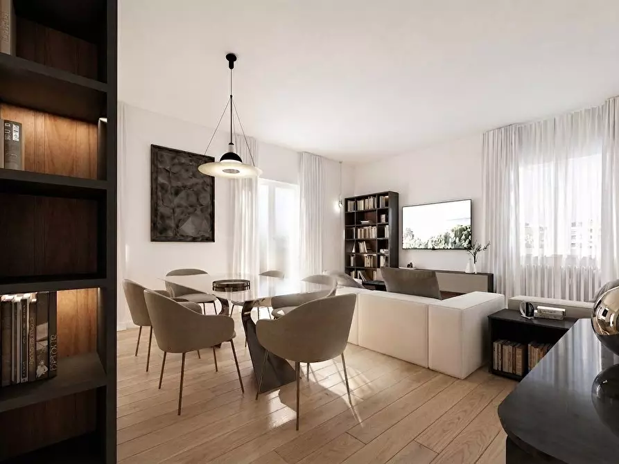 Immagine 5 di Appartamento in vendita  in Via Dei Monti Parioli 48 a Roma