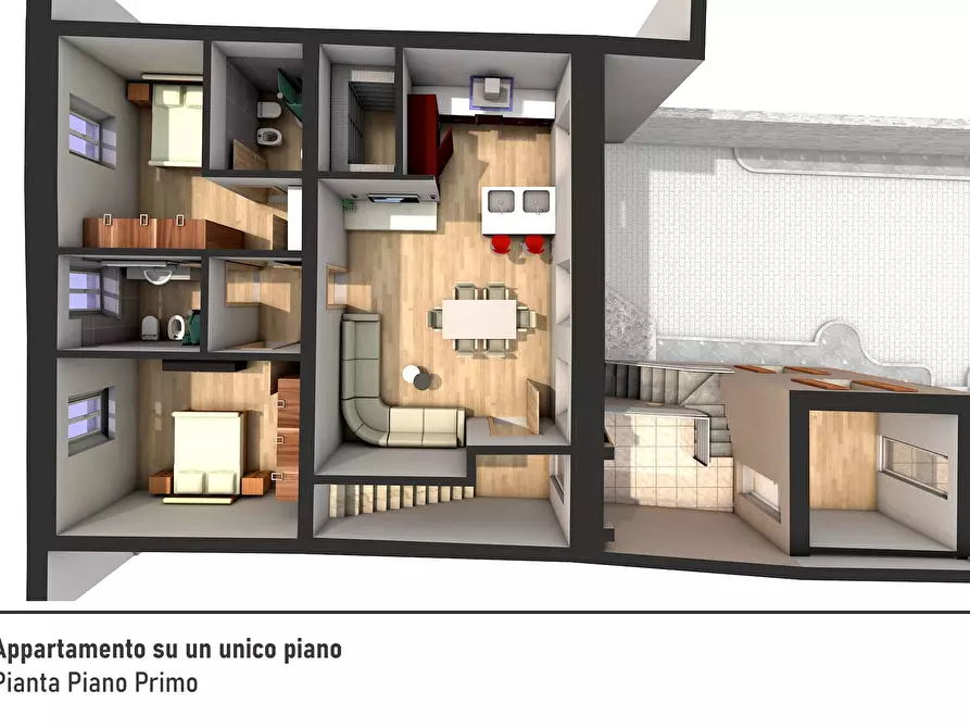 Immagine 22 di Casa indipendente in vendita  a Mantova