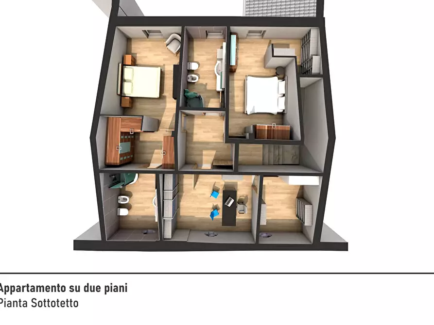 Immagine 23 di Casa indipendente in vendita  a Mantova