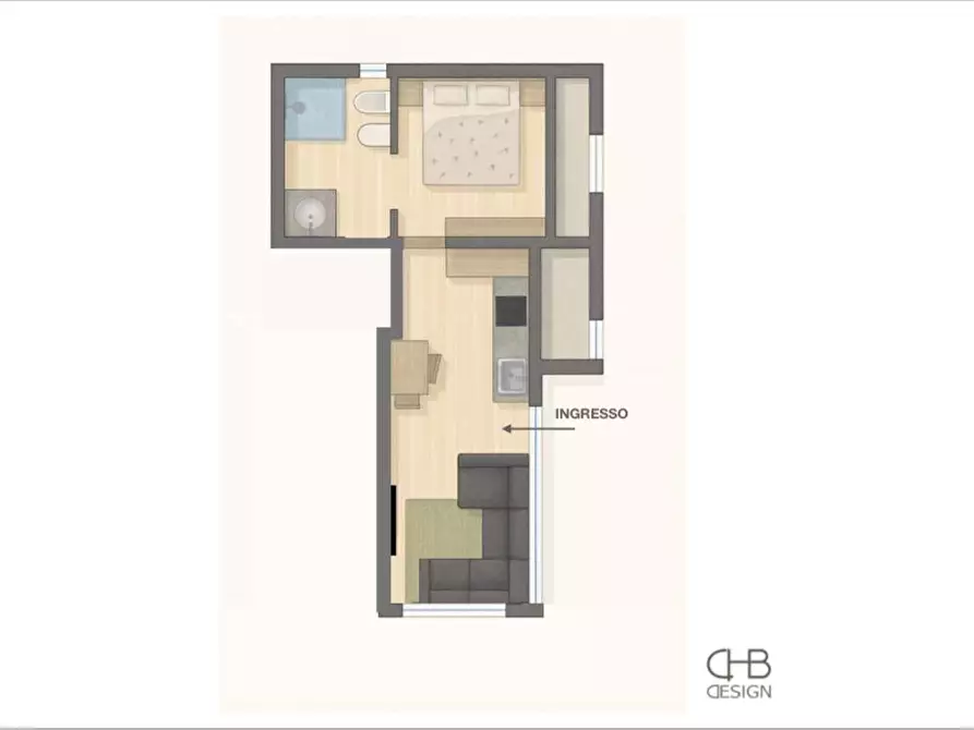 Immagine 9 di Appartamento in vendita  a Mantova