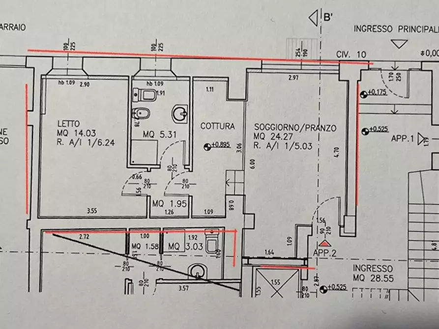 Immagine 14 di Appartamento in vendita  a Mantova