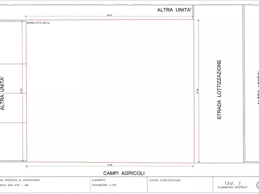 Immagine 3 di Terreno residenziale in vendita  a Bagnolo San Vito