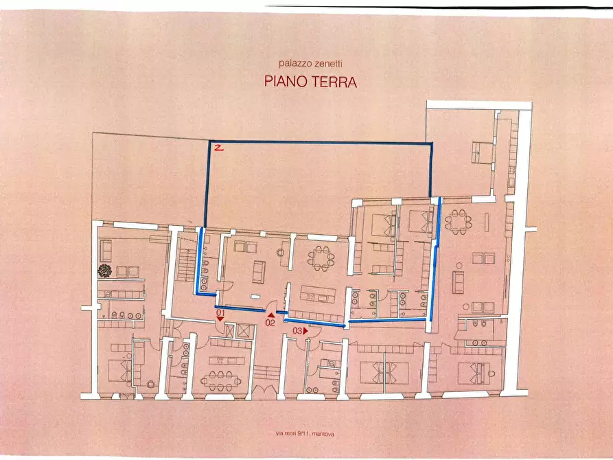 Immagine 3 di Appartamento in vendita  a Mantova