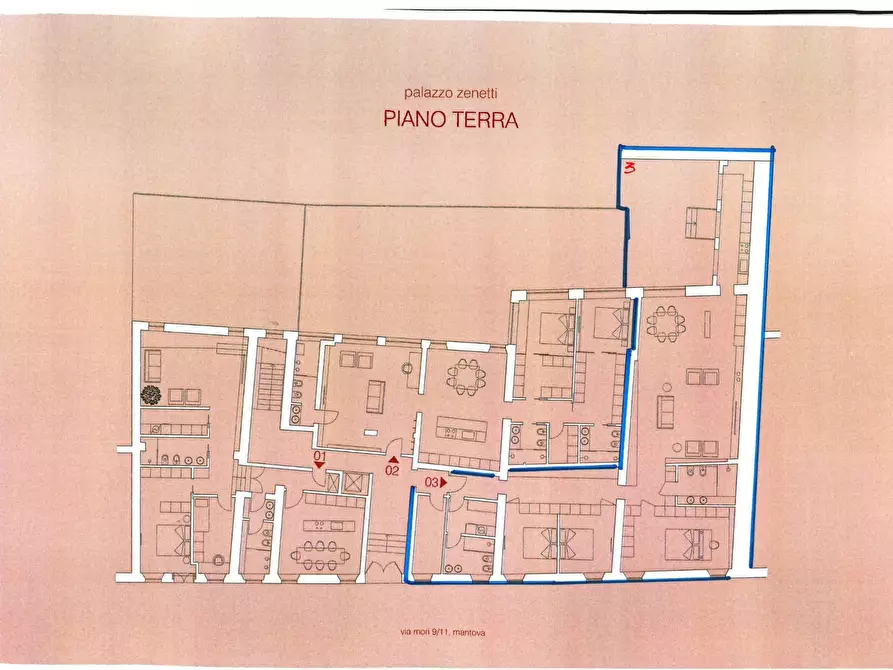 Immagine 5 di Appartamento in vendita  a Mantova