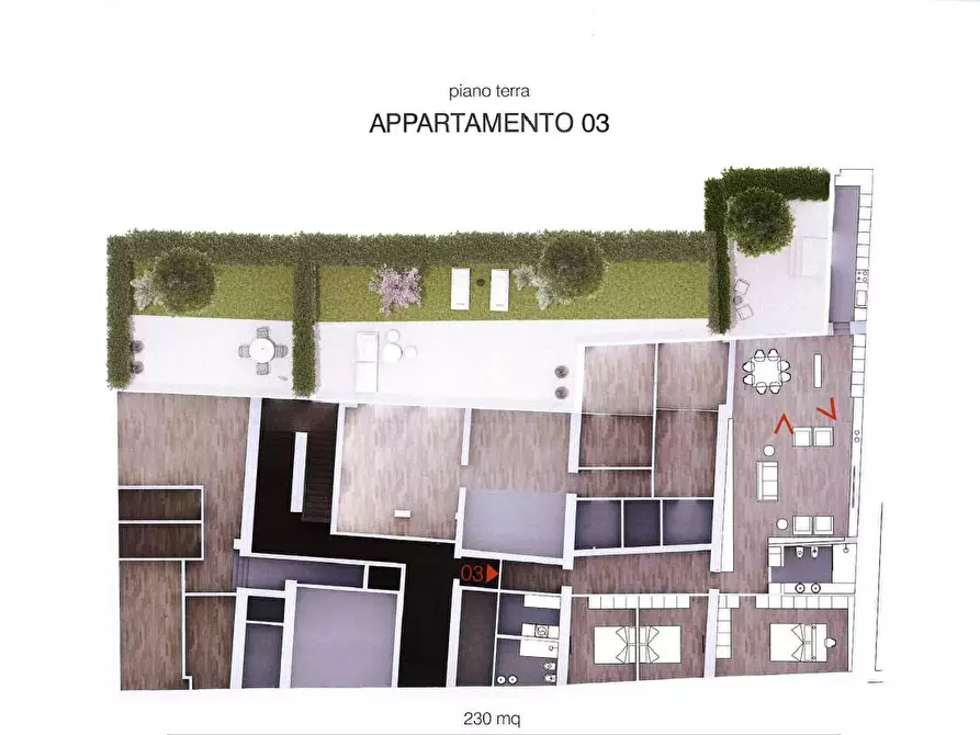 Immagine 6 di Appartamento in vendita  a Mantova