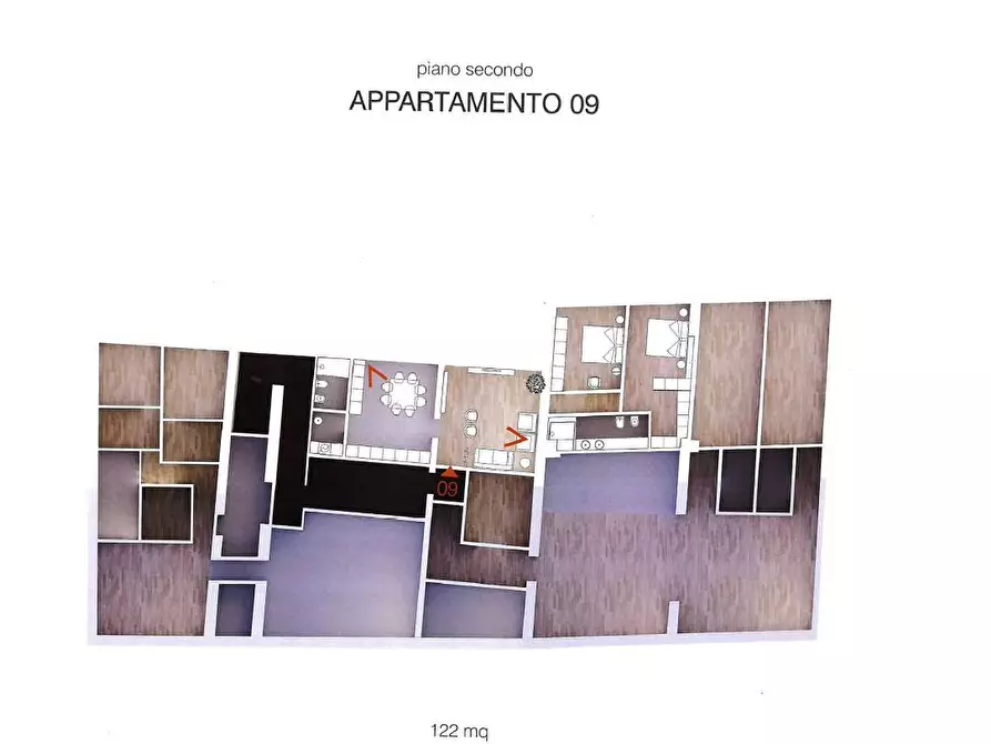 Immagine 6 di Appartamento in vendita  a Mantova