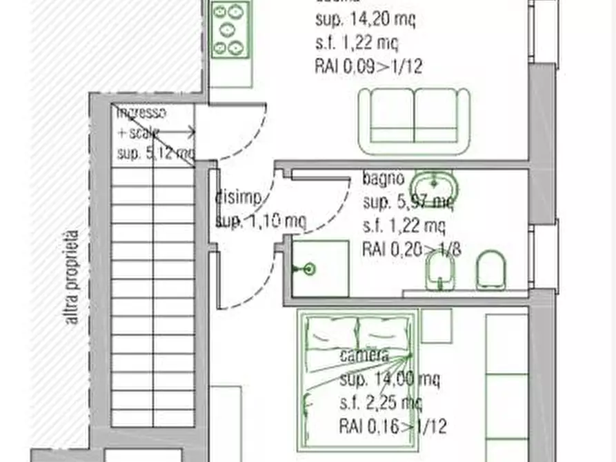Immagine 1 di Appartamento in vendita  a Mantova