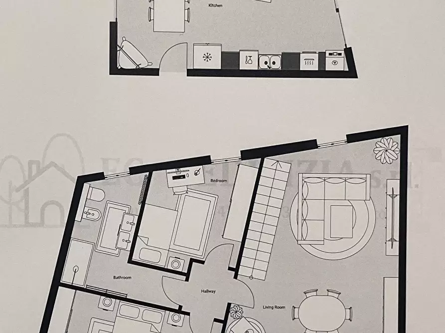 Immagine 5 di Appartamento in vendita  a Volta Mantovana