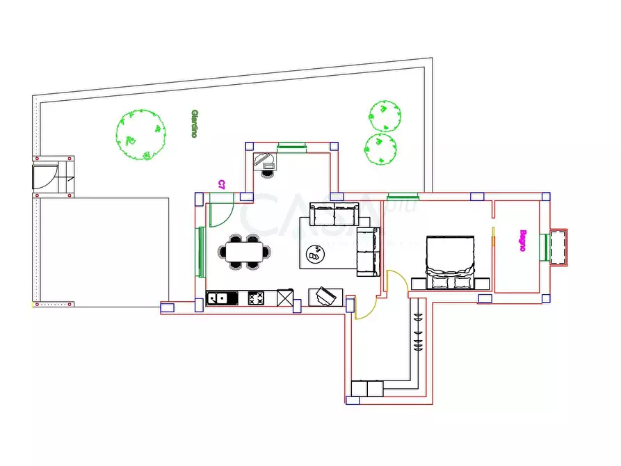 Immagine 10 di Appartamento in vendita  in Via Borgo da Mare a Monteprandone