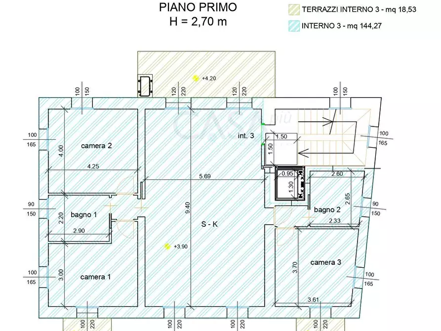 Immagine 3 di Appartamento in vendita  in Via Aspromonte a San Benedetto Del Tronto