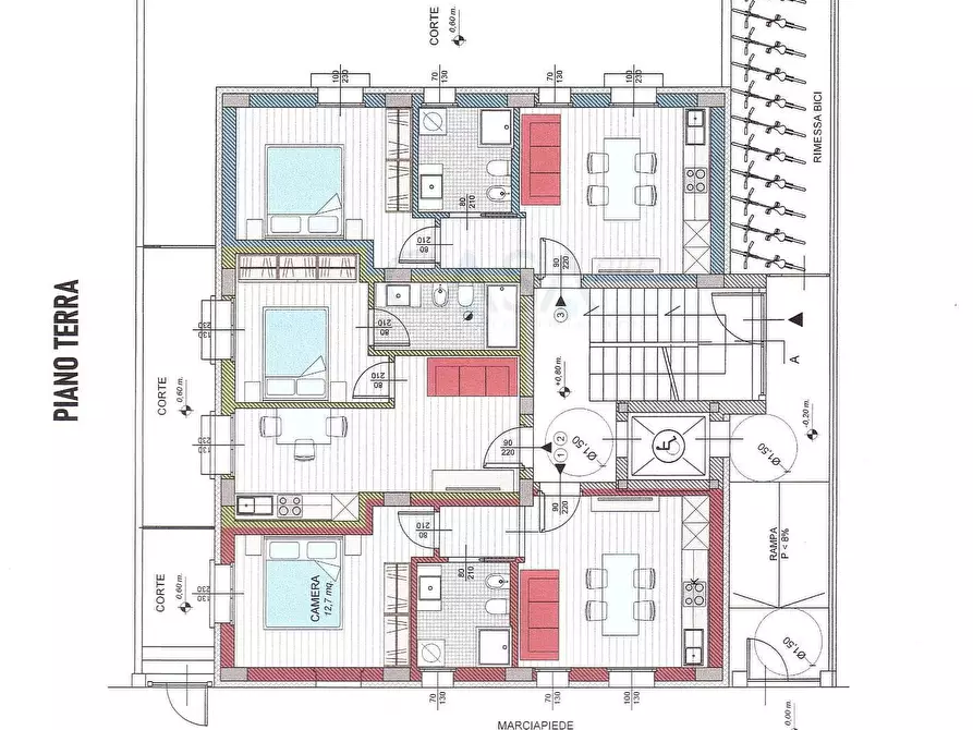 Immagine 3 di Appartamento in vendita  in Piazza San Giovanni Battista a San Benedetto Del Tronto