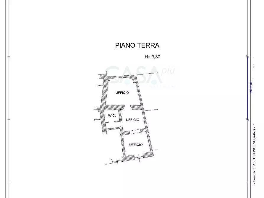 Immagine 1 di Ufficio in vendita  in Piazza Arringo a Ascoli Piceno