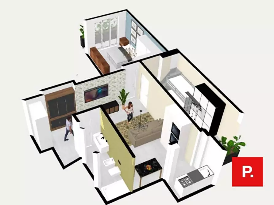 Immagine 26 di Appartamento in vendita  in via Campionesi a Milano