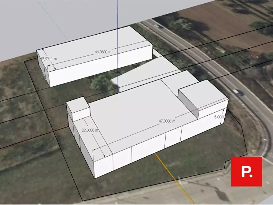 Immagine 1 di Capannone industriale in affitto  in via terragrande a Curti