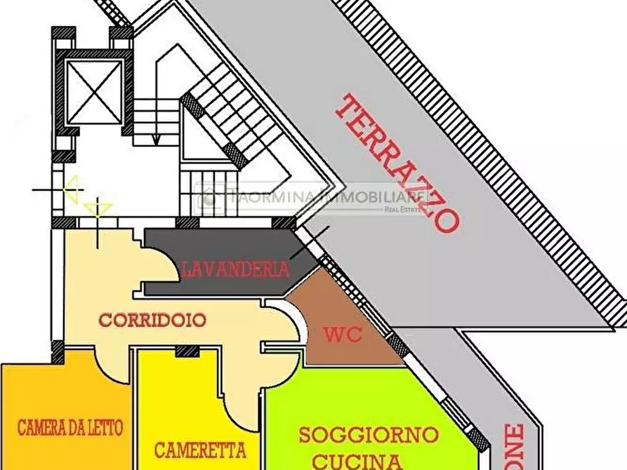 Immagine 14 di Appartamento in vendita  in Via D. Alighieri 32 a Antillo