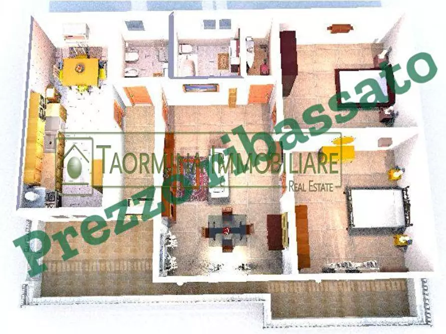 Immagine 1 di Appartamento in vendita  in via Gramsci s.n.c. a Taormina