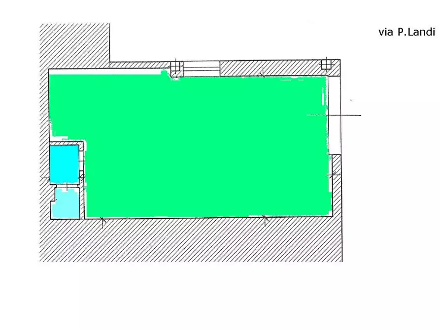 Immagine 5 di Locale commerciale in vendita  a Pisa