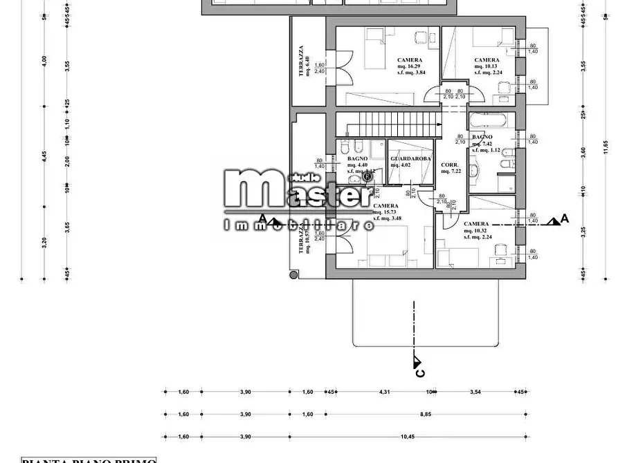 Immagine 5 di Villa in vendita  in via venier a Treviso