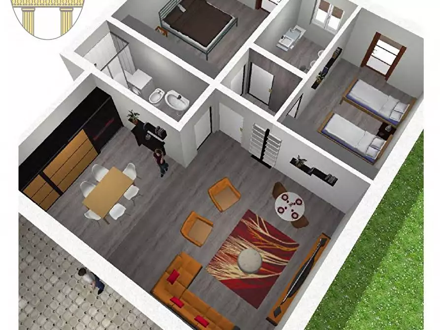 Immagine 1 di Appartamento in vendita  a Refrontolo