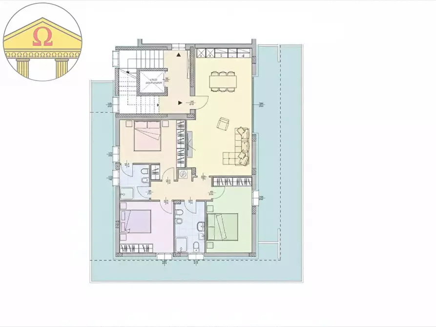 Immagine 6 di Appartamento in vendita  a Treviso