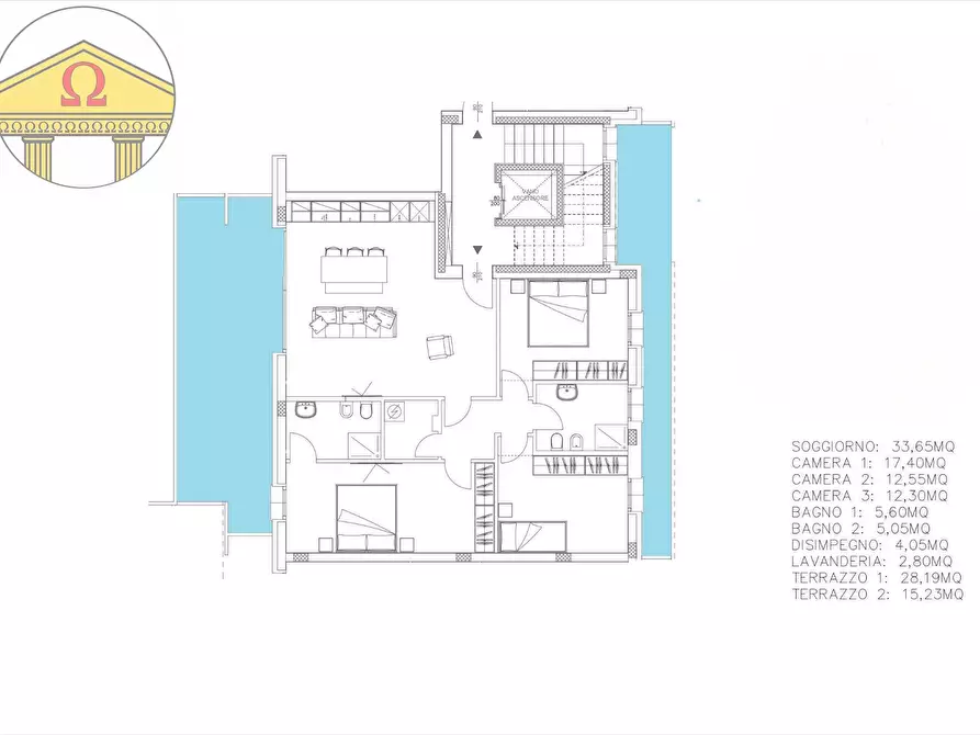 Immagine 6 di Appartamento in vendita  a Treviso