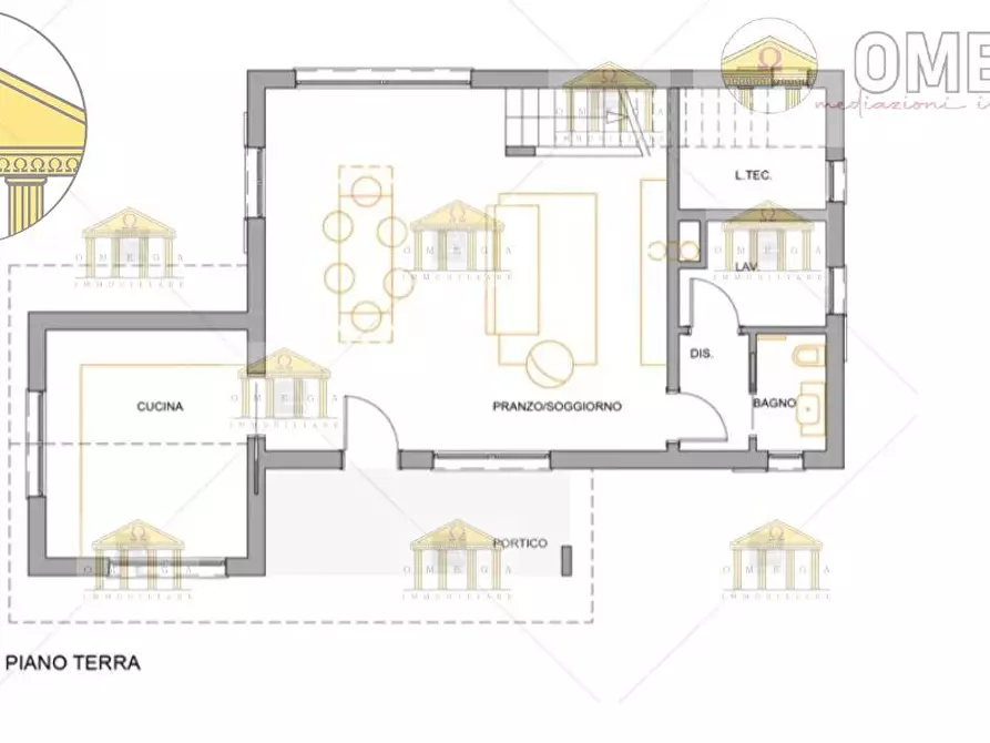 Immagine 3 di Villa in vendita  a Treviso