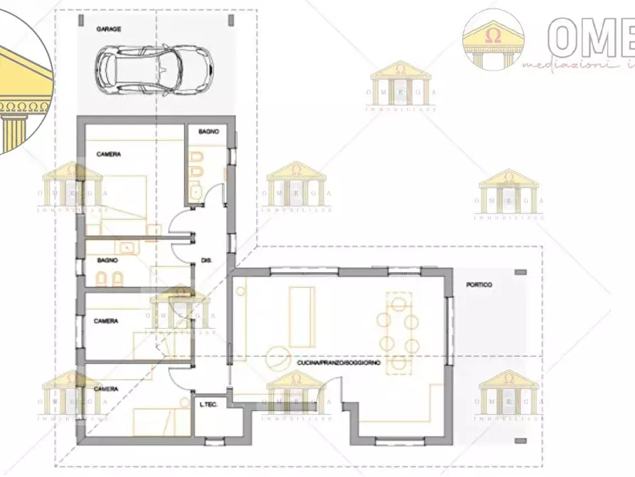 Immagine 3 di Villa in vendita  a Miane