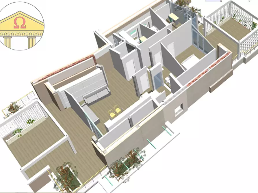 Immagine 7 di Attico in vendita  a Treviso