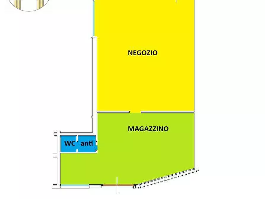 Immagine 1 di Negozio in vendita  a Treviso