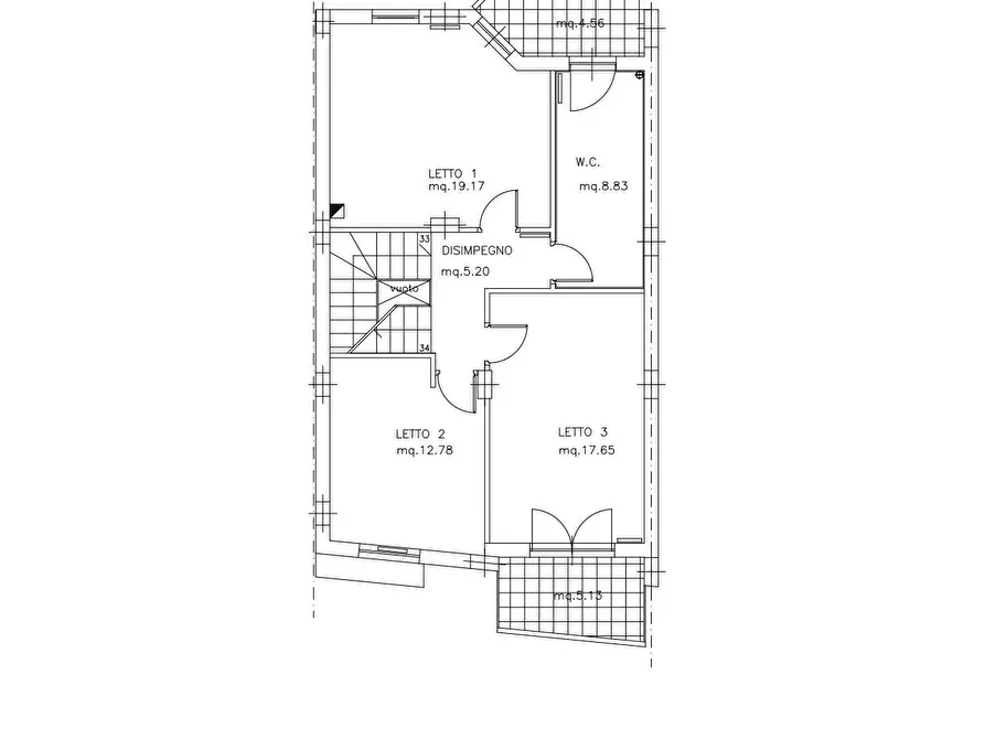 Immagine 28 di Villetta a schiera in vendita  in VIA VILLA CARACCIOLO 66 a Ariano Irpino