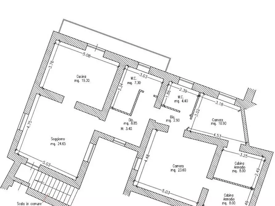Immagine 7 di Appartamento in vendita  in Piazza San Marco a Manocalzati