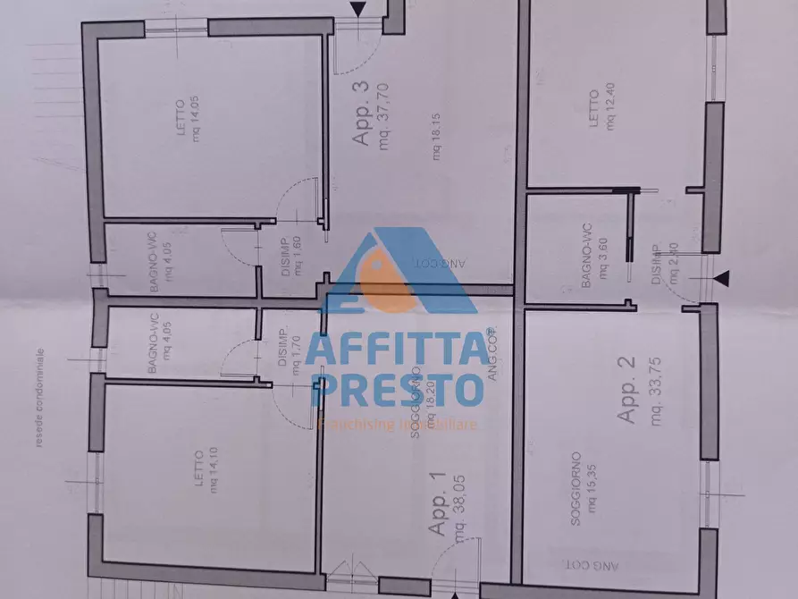 Immagine 1 di Appartamento in vendita  a Empoli