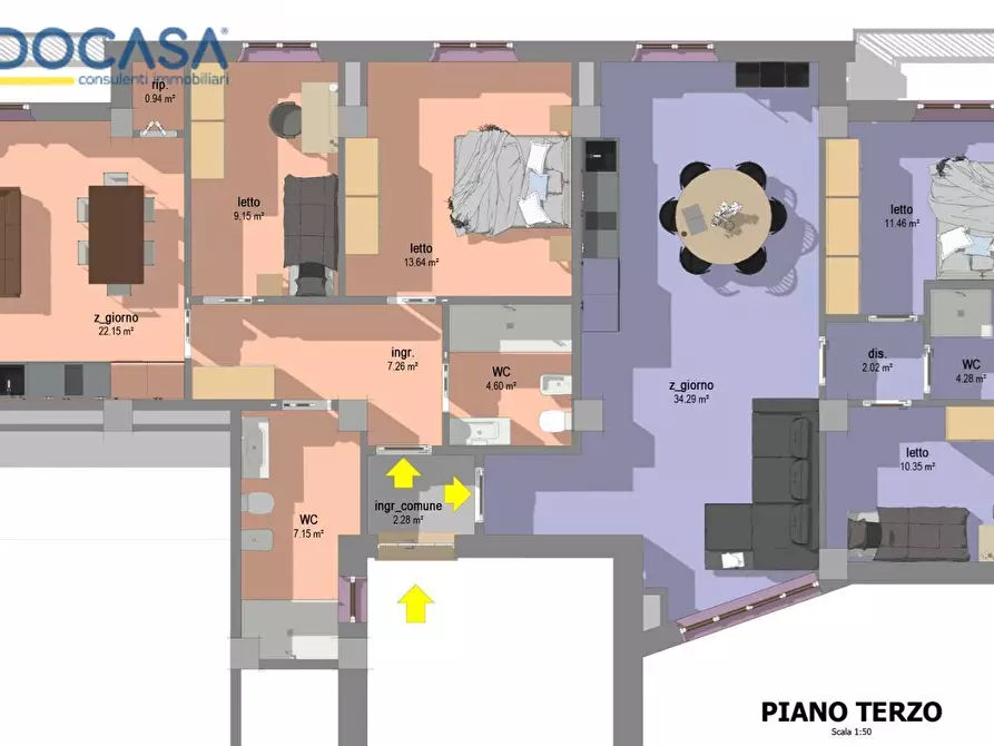 Immagine 7 di Appartamento in vendita  in Via Piemonte a San Benedetto Del Tronto
