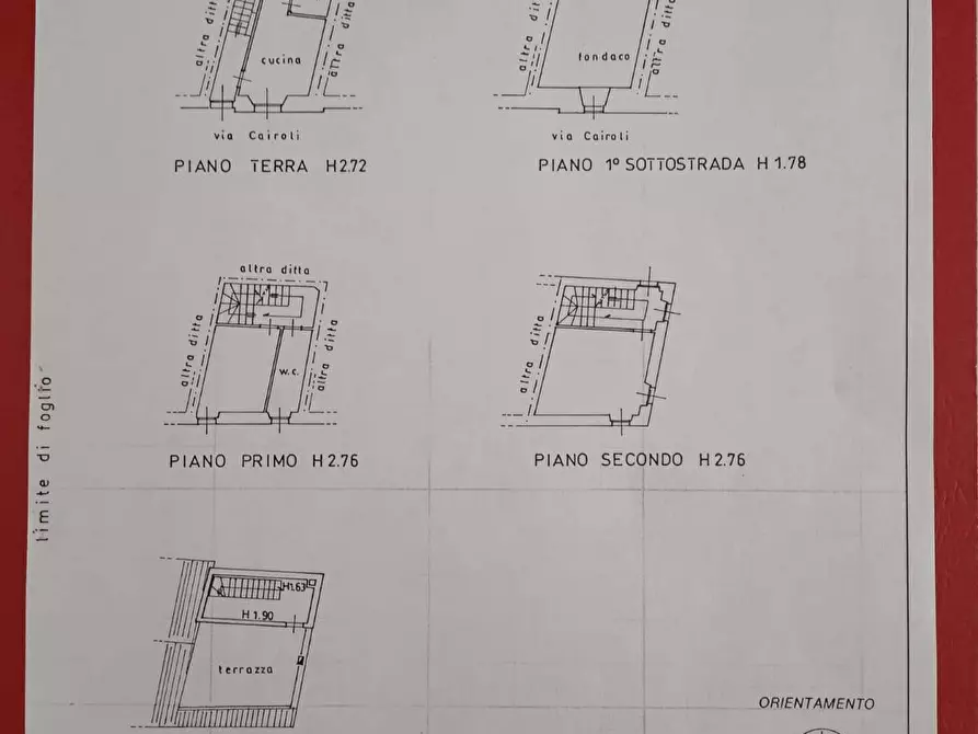 Immagine 16 di Casa semindipendente in vendita  in Via Cairoli 23 a Monsampolo Del Tronto