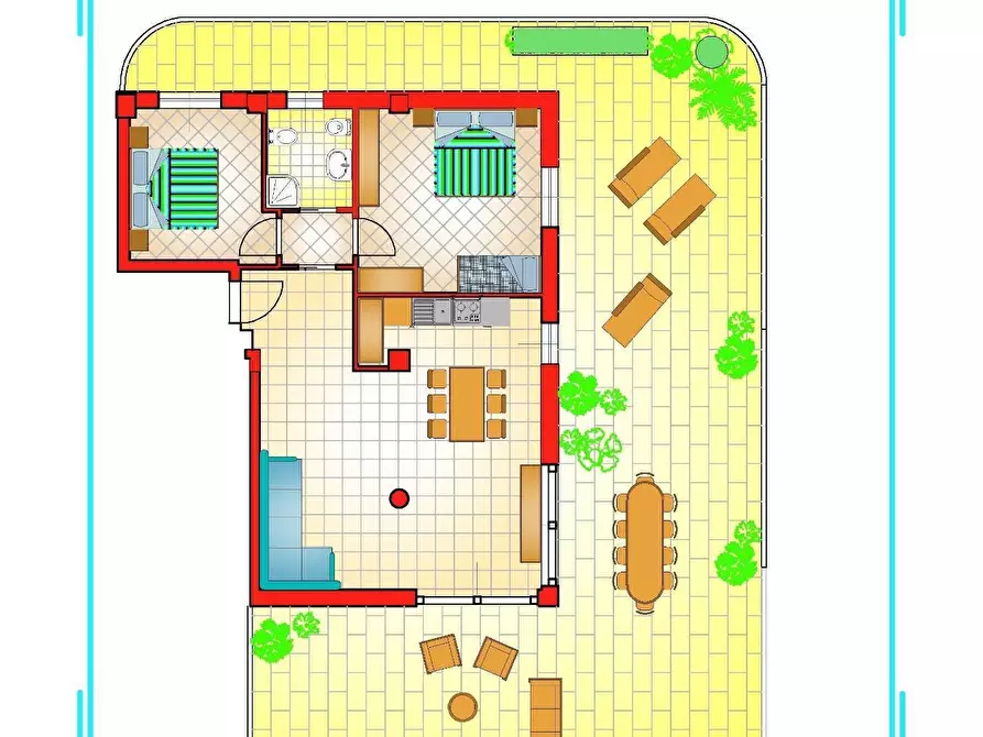 Immagine 21 di Appartamento in vendita  in Viale Vittoria 257 a Alba Adriatica