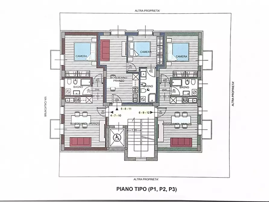 Immagine 1 di Appartamento in vendita  in Via Calatafimi a San Benedetto Del Tronto