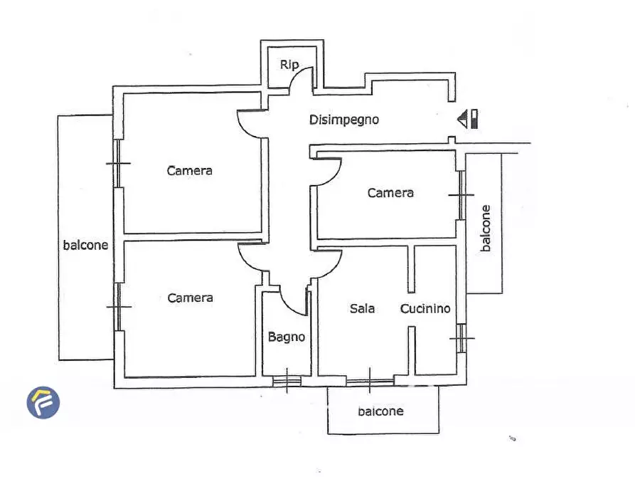 Immagine 17 di Appartamento in vendita  in Via IV Novembre a Borgio Verezzi