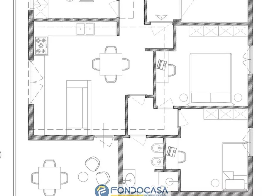 Immagine 1 di Attico in vendita  a Battipaglia