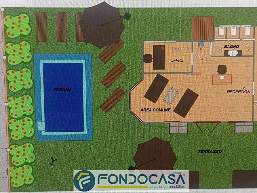 Immagine 1 di Attività commerciale in vendita  in VIA MACCHIA MORESE 10 a Castiglione Del Genovesi