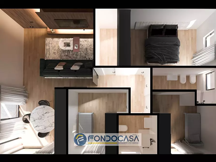 Immagine 3 di Appartamento in vendita  in Via G.Sagliano 16 a Cancello Ed Arnone