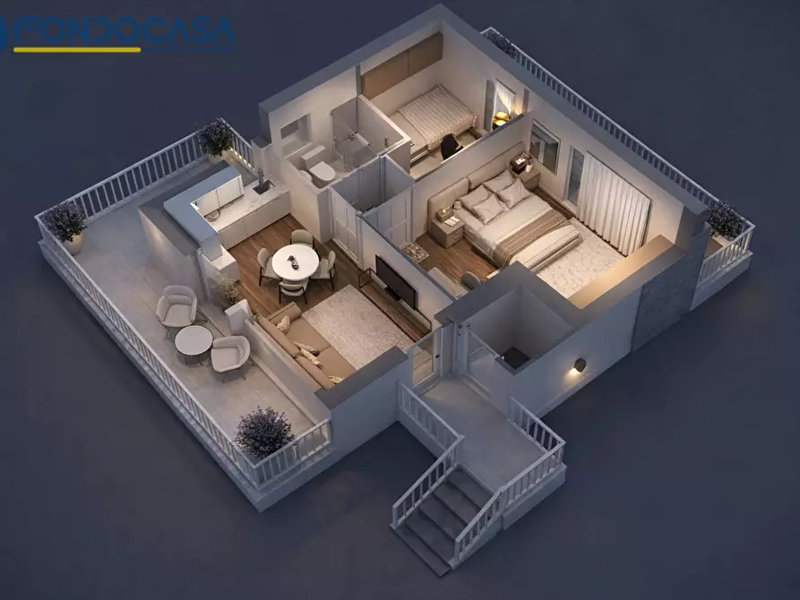 Immagine 7 di Appartamento in vendita  in Via Cilea a Grottammare