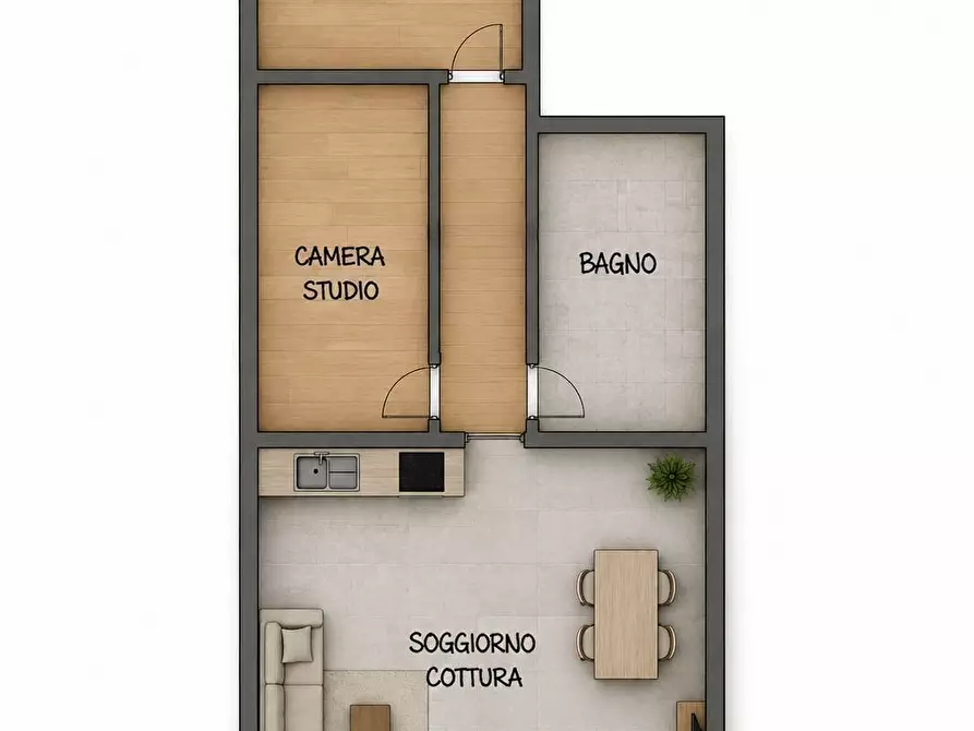 Immagine 18 di Appartamento in vendita  a Ospitaletto