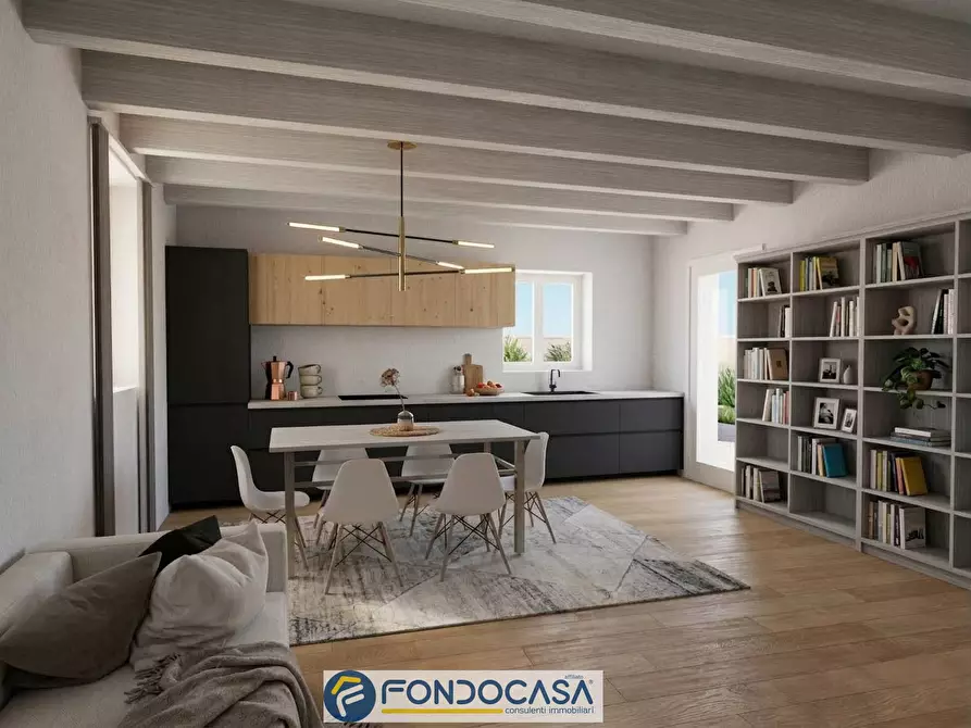 Immagine 4 di Villetta a schiera in vendita  a Castelcovati