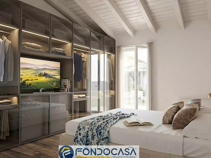 Immagine 6 di Villetta a schiera in vendita  a Castelcovati