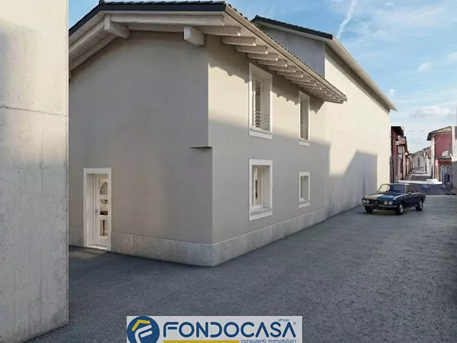 Immagine 2 di Villetta a schiera in vendita  a Castelcovati