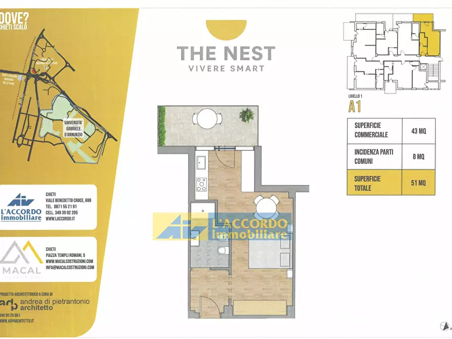 Immagine 6 di Locale commerciale in vendita  in VIA DEI VESTINI 250 a Chieti
