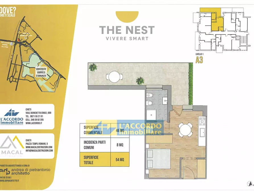 Immagine 8 di Locale commerciale in vendita  in VIA DEI VESTINI 250 a Chieti