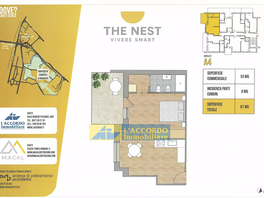 Immagine 9 di Locale commerciale in vendita  in VIA DEI VESTINI 250 a Chieti
