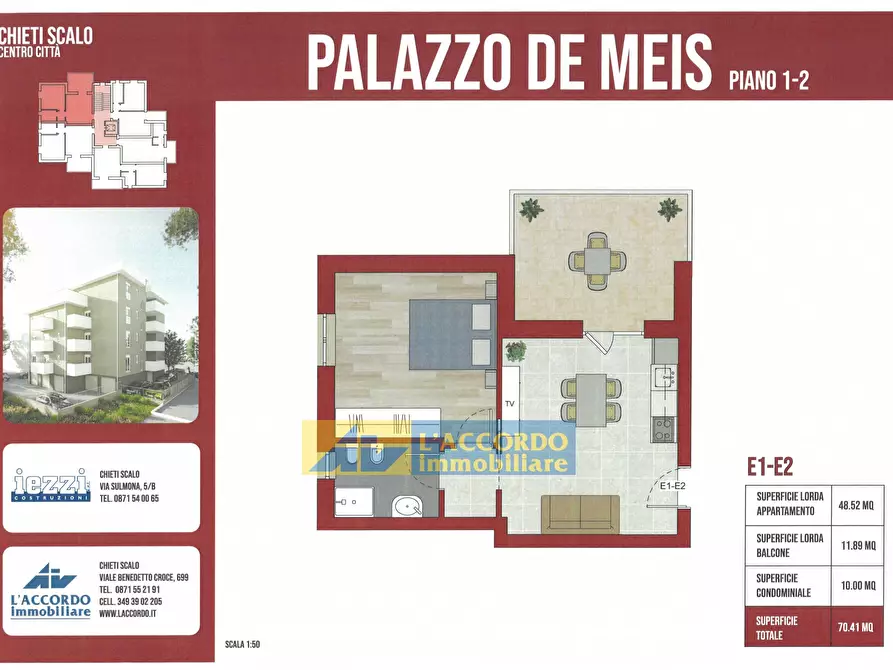 Immagine 5 di Locale commerciale in vendita  in via Angelo Camillo De Meis a Chieti