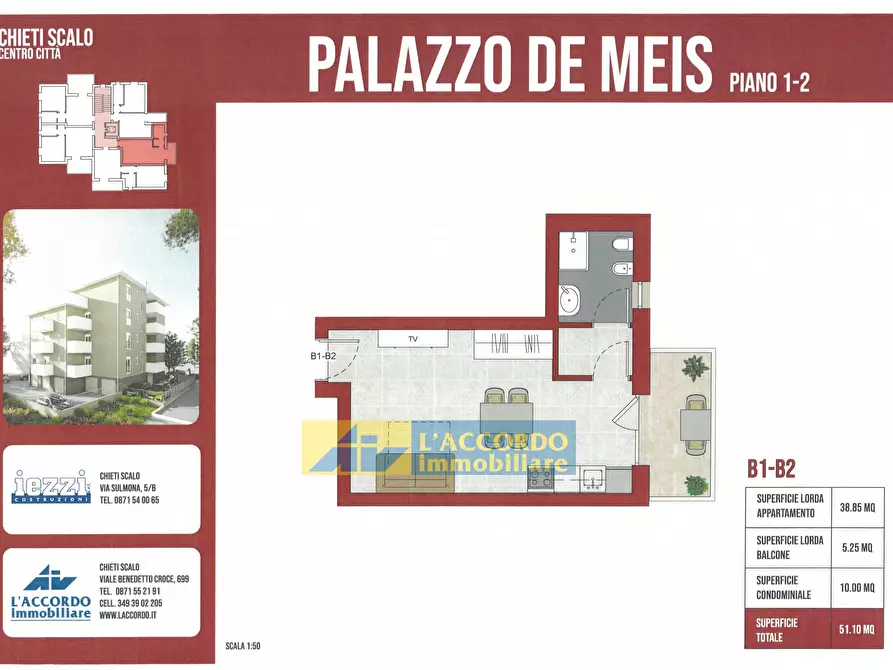 Immagine 4 di Locale commerciale in vendita  in via Angelo Camillo De Meis a Chieti